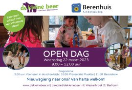 Open Dag op woensdag 22 maart