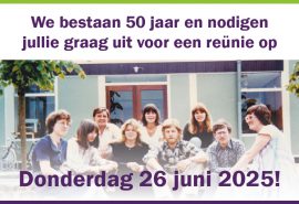 Reünie op De Kleine Beer op 26 juni 2025